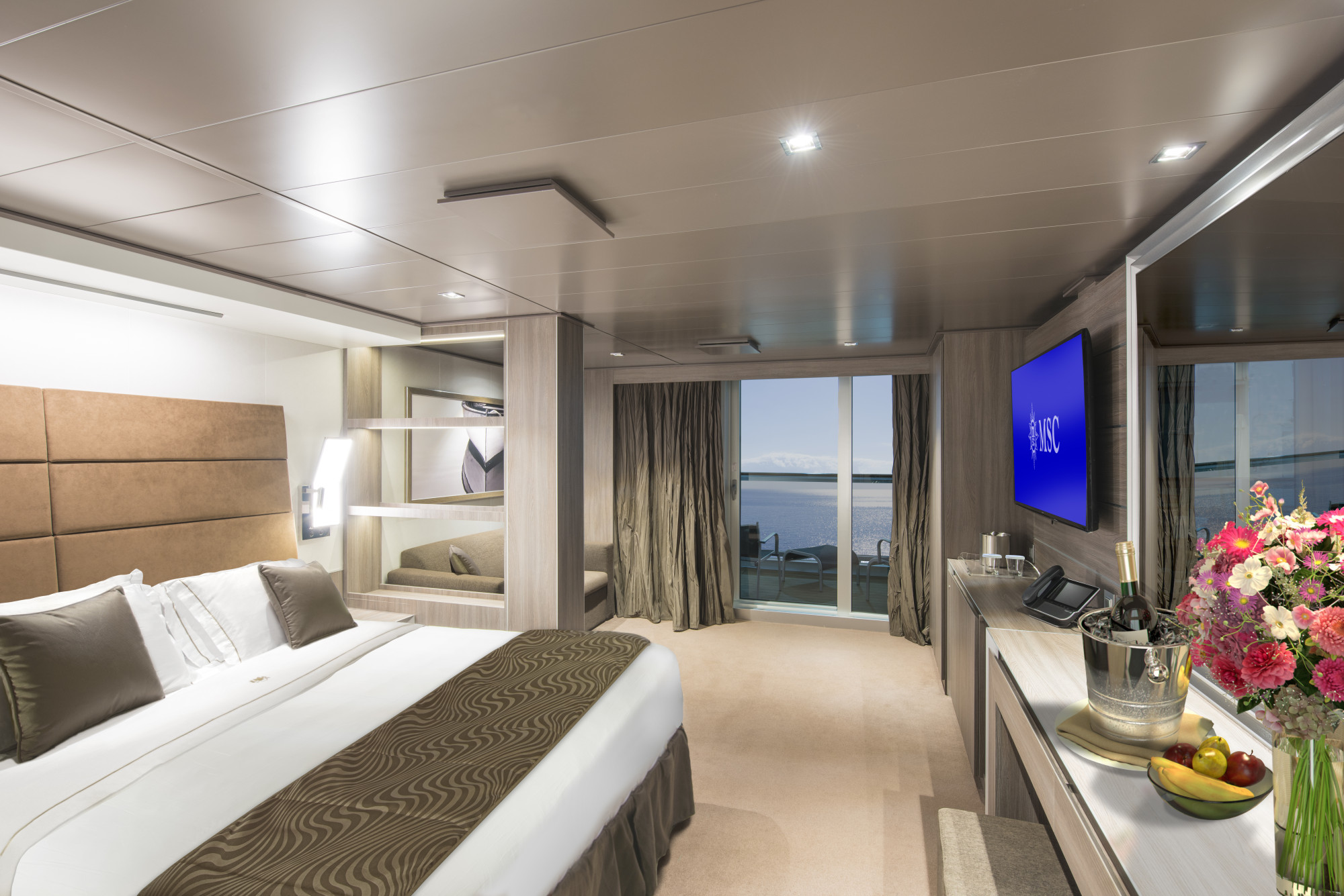 MSC Seaside, suite Yacht club YC3